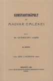 Konstantinápoly és magyar emlékei