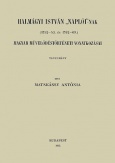 Halmágyi István Naplói-nak - 1752-53. és 1762-69 - magyar művelődéstörténeti vonatkozásai