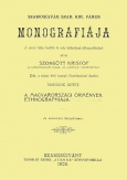 Szamosújvár szab. kir. város monográfiája IV.