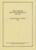 Pesty Frigyes helynévgyűjteménye 1864–1865 III.