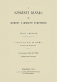 A szörényi bánság és Szörény vármegye története III.
