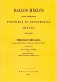 Dallos Miklós győri püspöknek politikai és diplomatiai iratai, 1618-1626