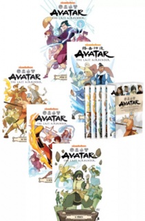 AVATAR - Aang legendája 1-5. (képregény) + Díszdoboz