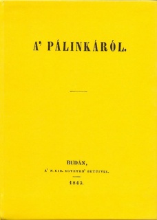 A' pálinkáról