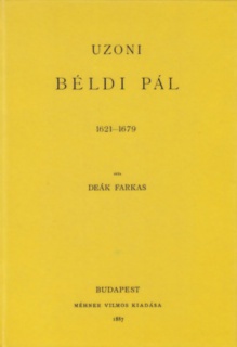 Uzoni Béldi Pál 1621-1679