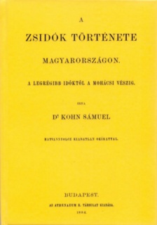 A zsidók története Magyarországon I.