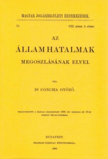 Az államhatalmak megoszlásának elvei