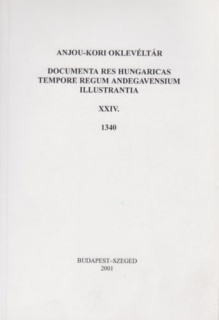 Anjou-kori oklevéltár XXIV. 1340