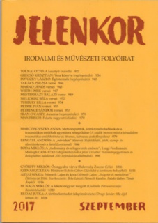 Jelenkor - Irodalmi és művészeti folyóirat - 2017. szeptember