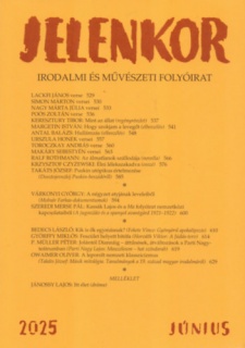 Jelenkor - Irodalmi és művészeti folyóirat - 2025. június
